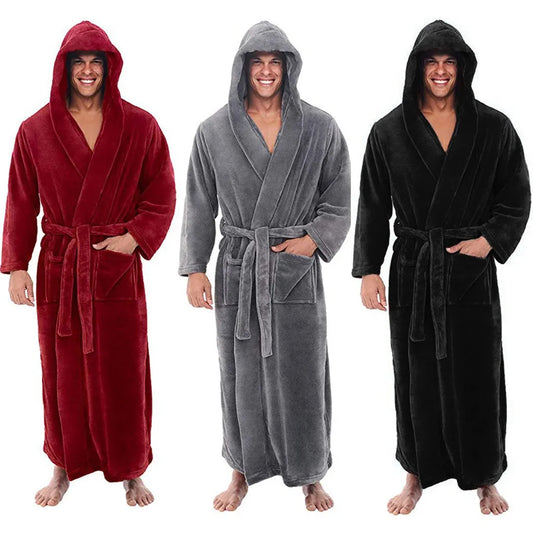Charly | HoodedChill – Cozy Bathrobe for Men