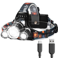 Sisica | Hqdz-Td 20000 Lumen LED Headlamp - Rechargeable Outdoor