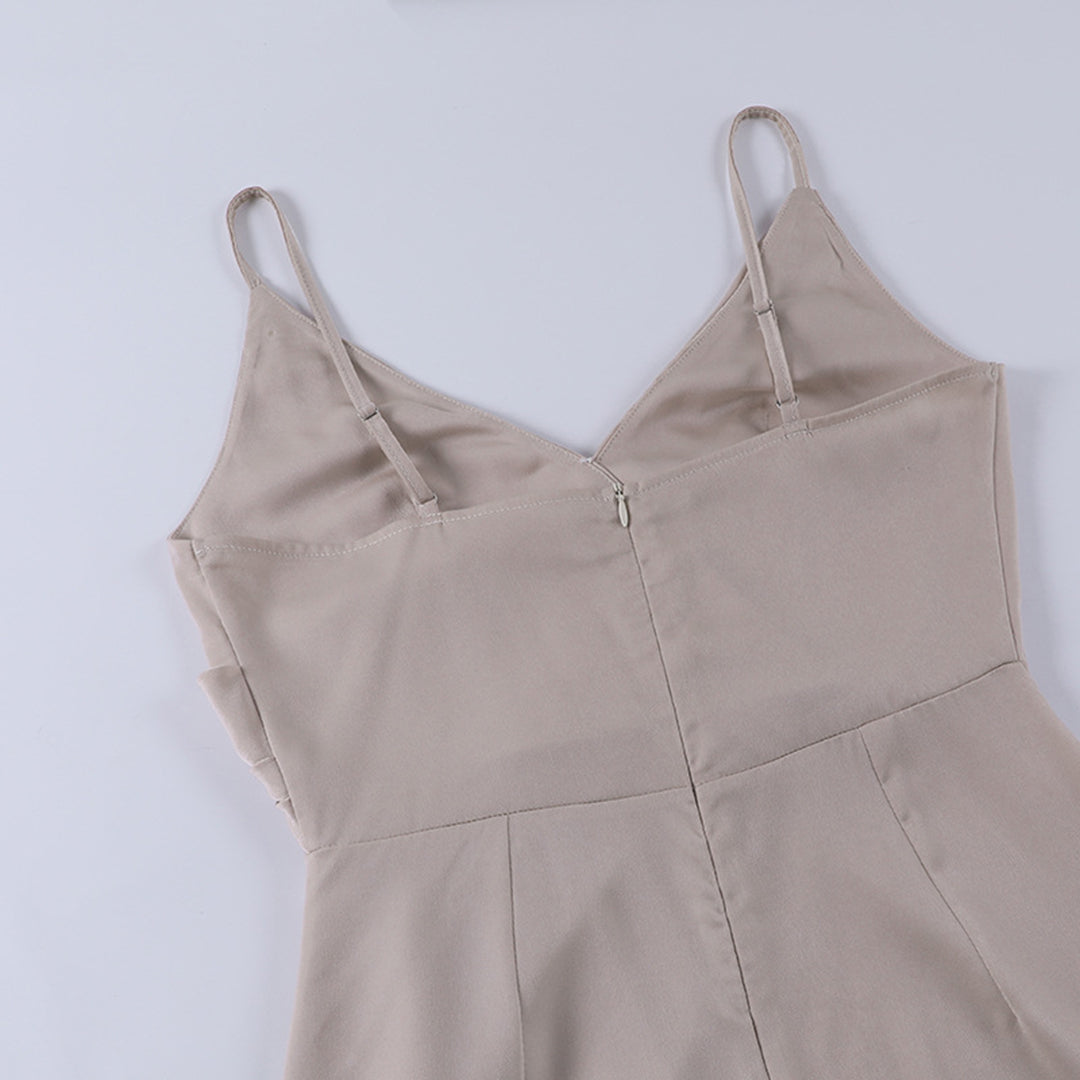 Charly Ibiza Style Summer Dress made of Satin