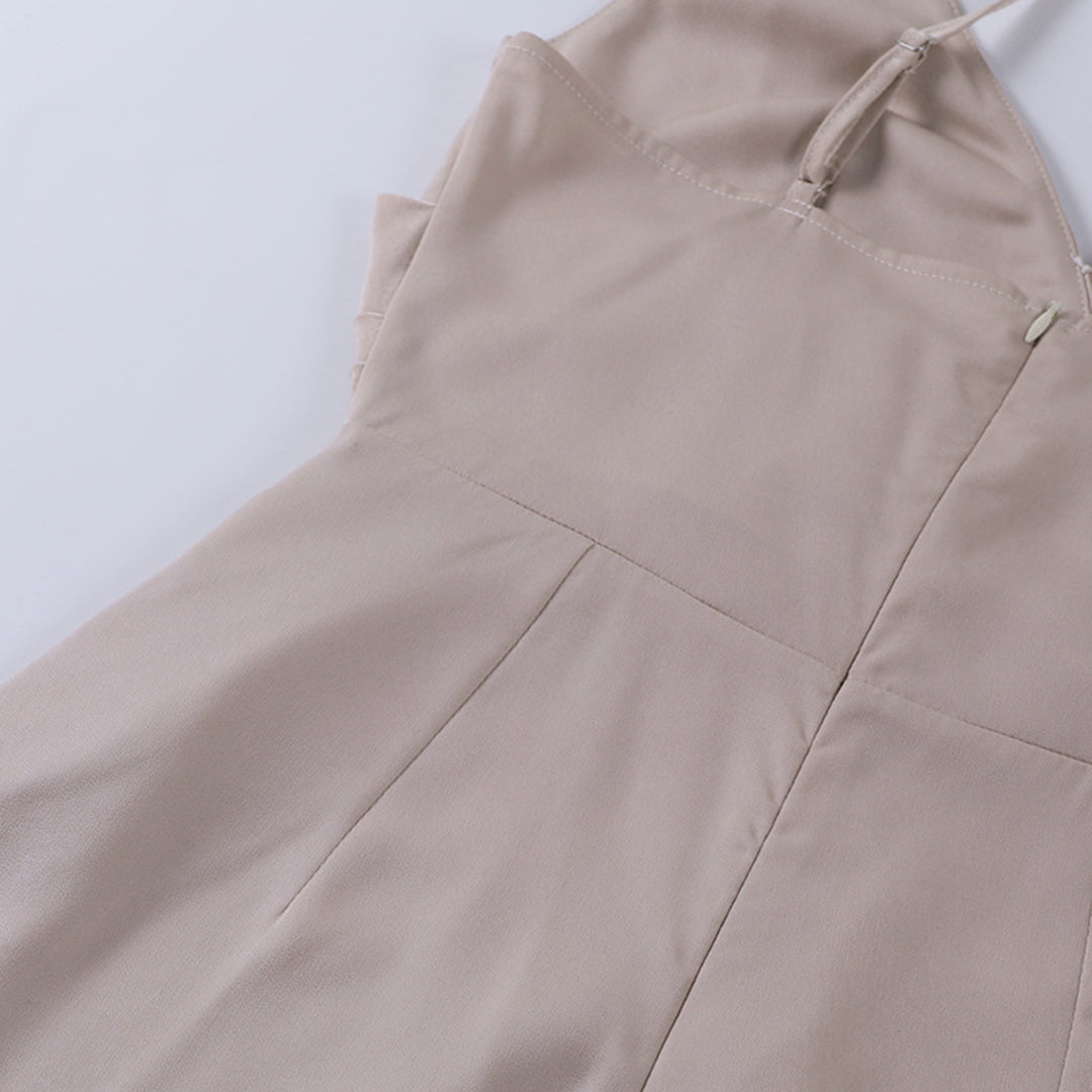 Charly Ibiza Style Summer Dress made of Satin