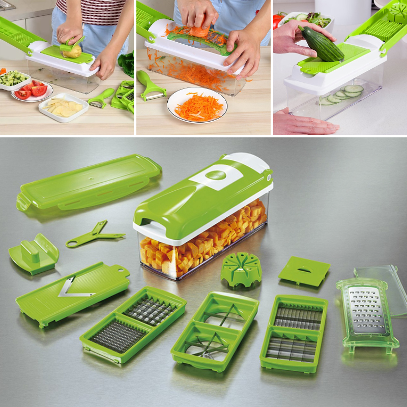 Charly | In-1 Multifunctional Vegetable Cutter - Quickly and Safely Cut Vegetables