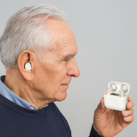 Sisica | Invisible In-Ear Hearing Amplifier with Digital Display