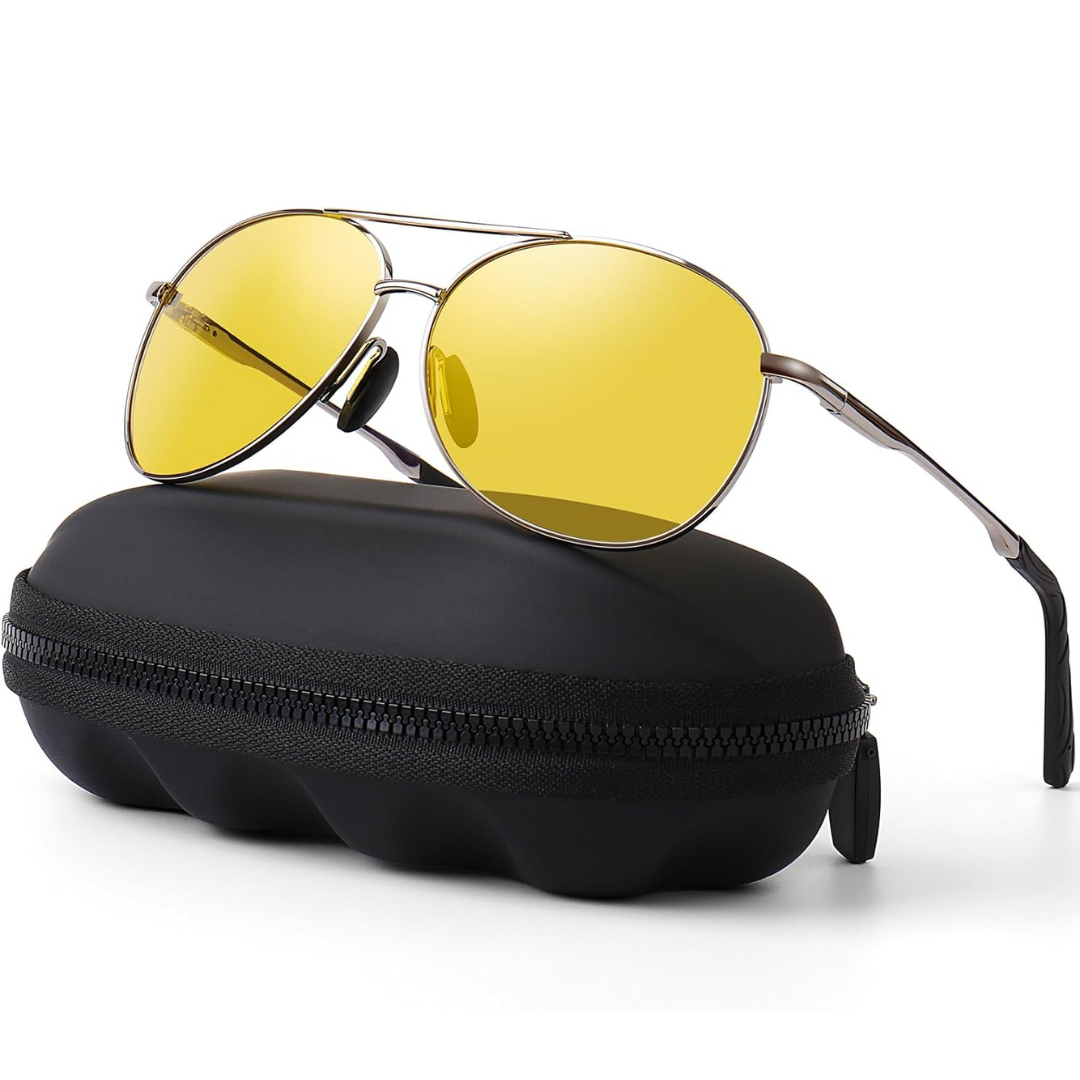 Charly | Joey Polarized Aviator Sunglasses with UV400 Protection
