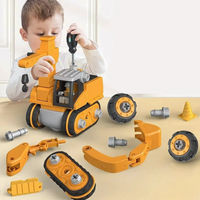 Sisica | Kids Build Your Own Excavator Toy Set