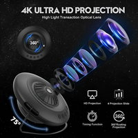 Sisica | Kids Galaxy Projector with Planetarium & Starry Night Effects