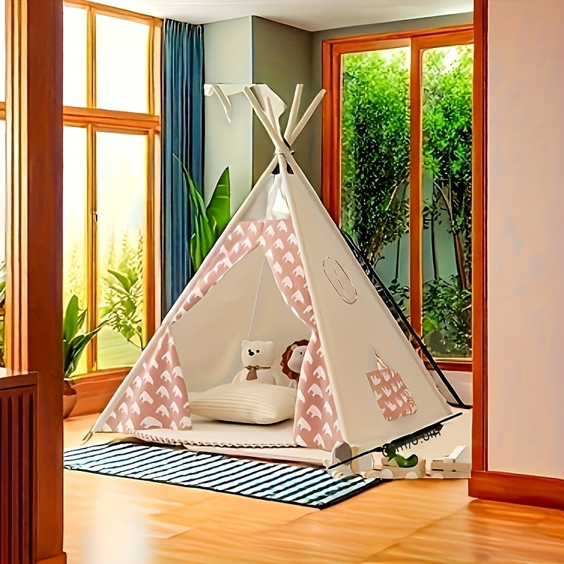 Charly | Kids Tipi Tent - Playful Indoor Outdoor Teepee