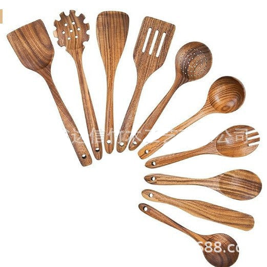 Charly | Kitchen Set Made of Natural Teak Wood