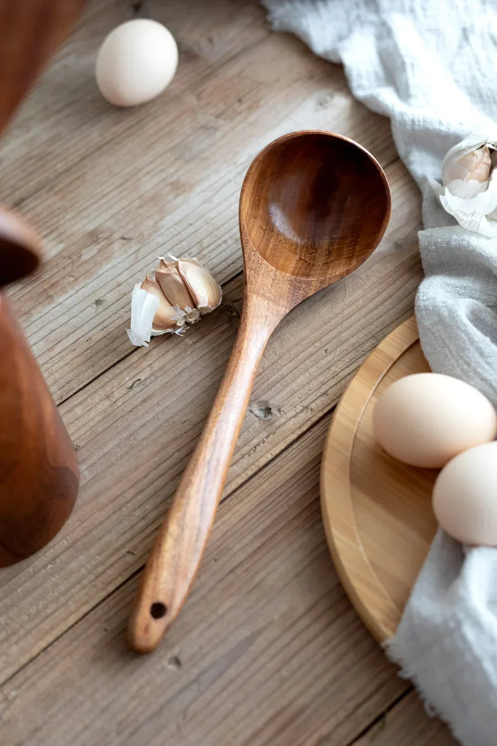 Charly | Kitchen Set Made of Natural Teak Wood