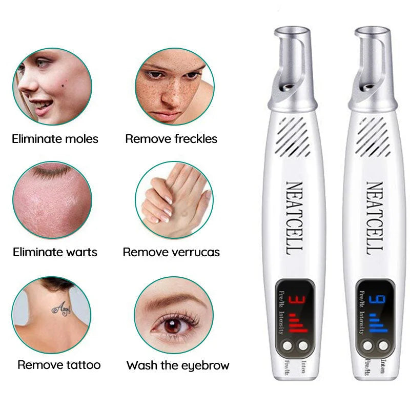 Charly | Laser Removal Pen | Laser Tattoo Removal Red & Blue