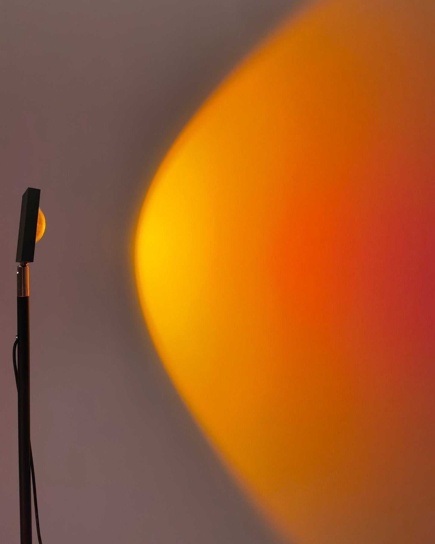 Charly | LED Color Projector Floor Lamp | Minimalist Halo Light Effect