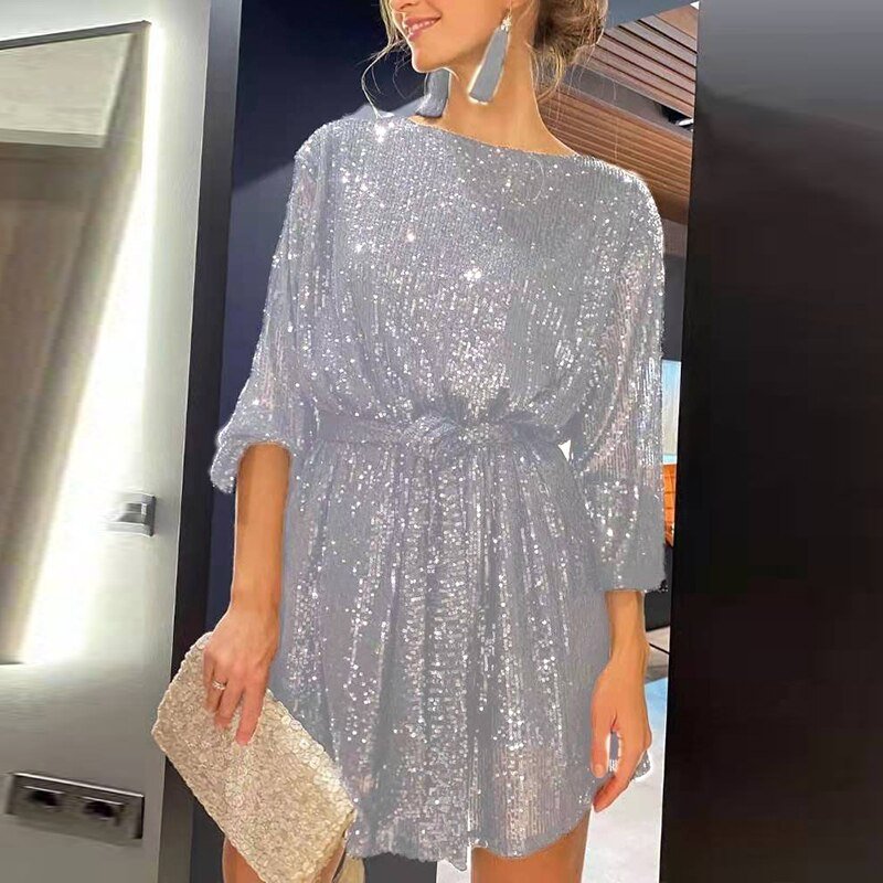 Charly Loose Mini Party Dress
