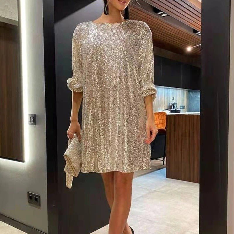 Charly Loose Mini Party Dress