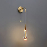 Sisica | LumeTear LED Wall Light in Teardrop Design