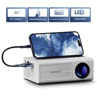 Sisica | LumoBeam HD Mini Projector (3000 Lumens) - Portable Cinema