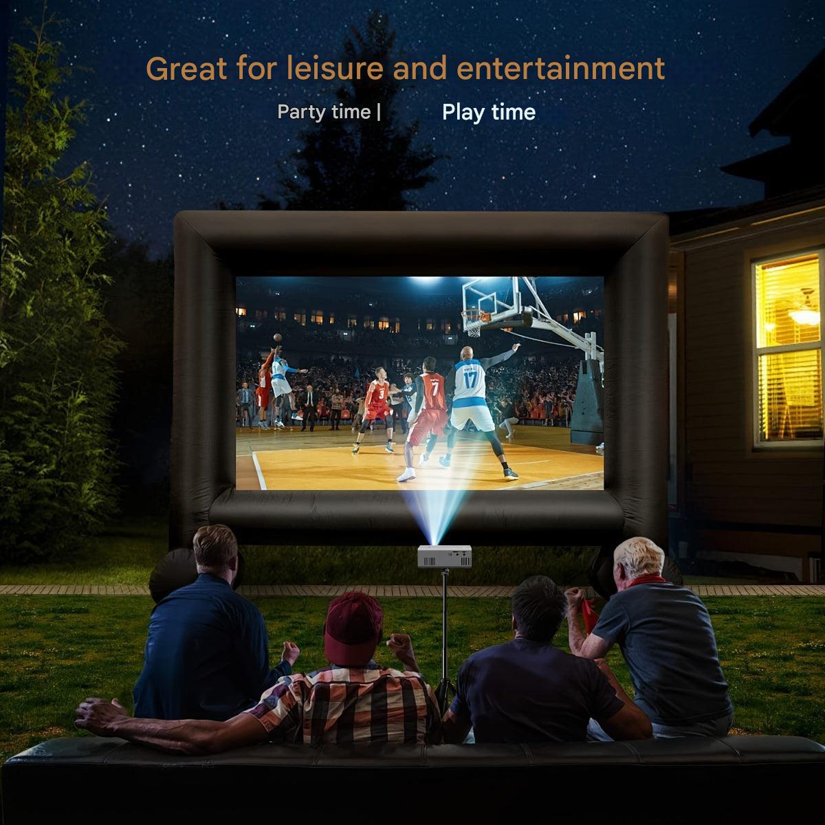 Charly | LumoBeam Ultra-Bright Mini Projector (3000 Lumen) – Compact HD Home & Outdoor Cinema