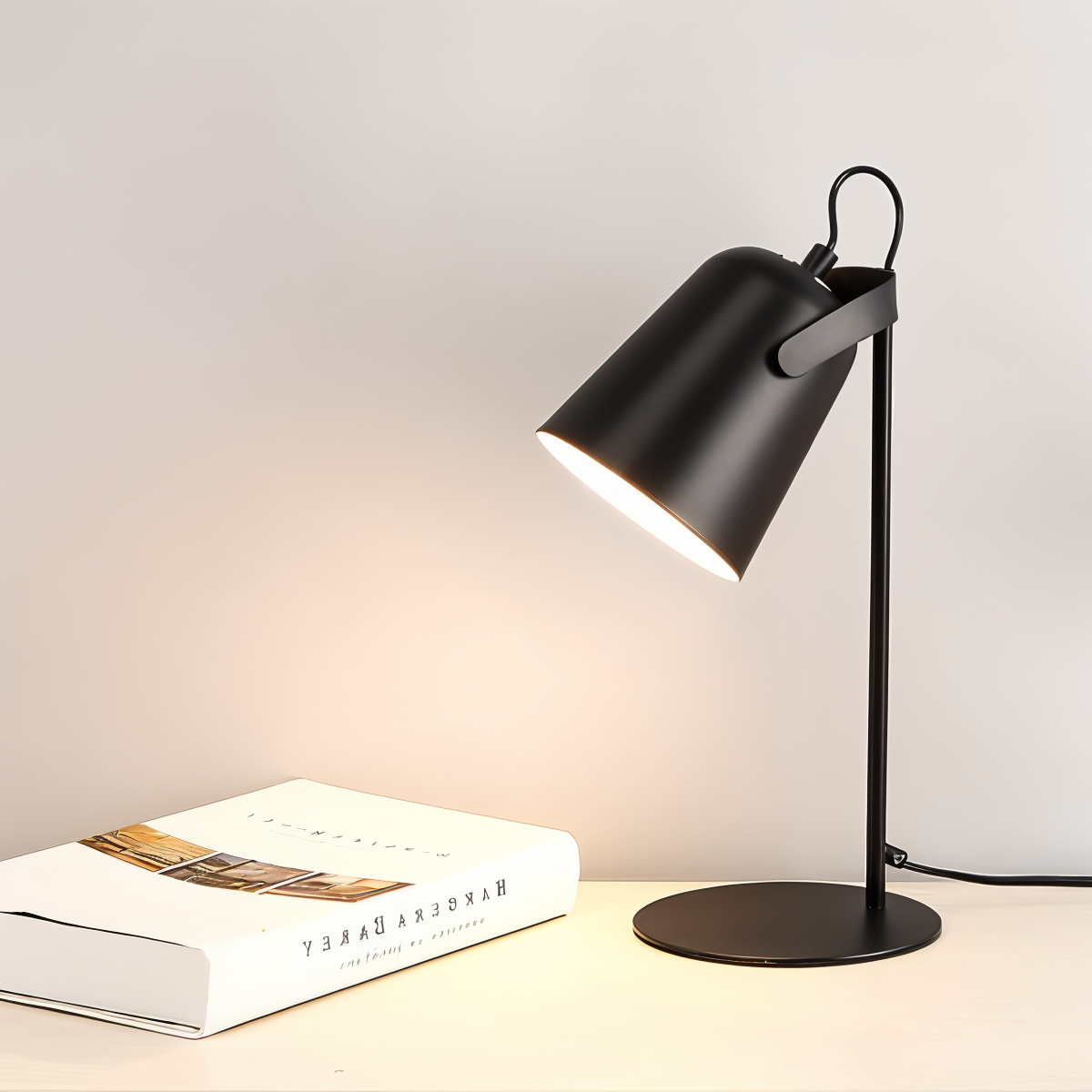 Charly | Macaron Table Lamp - Nordic Yellow Desk Lamp - Adjustable Lamp