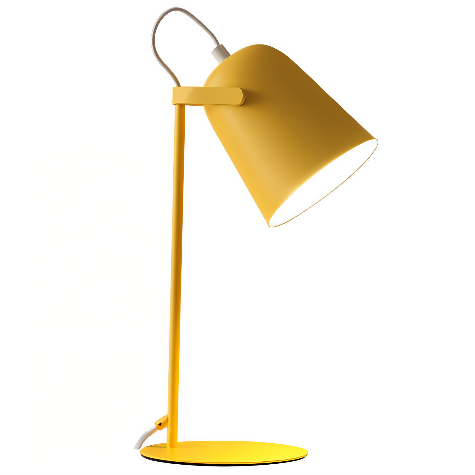Charly | Macaron Table Lamp - Nordic Yellow Desk Lamp - Adjustable Lamp