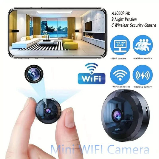 Charly | Magnetic Mini WiFi Camera 1080P HD for Discreet Monitoring
