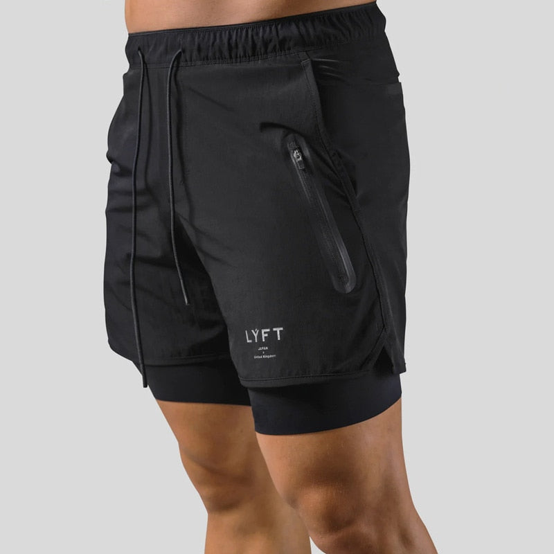 Charly | Men's 2-in-1 Running Shorts with Liner