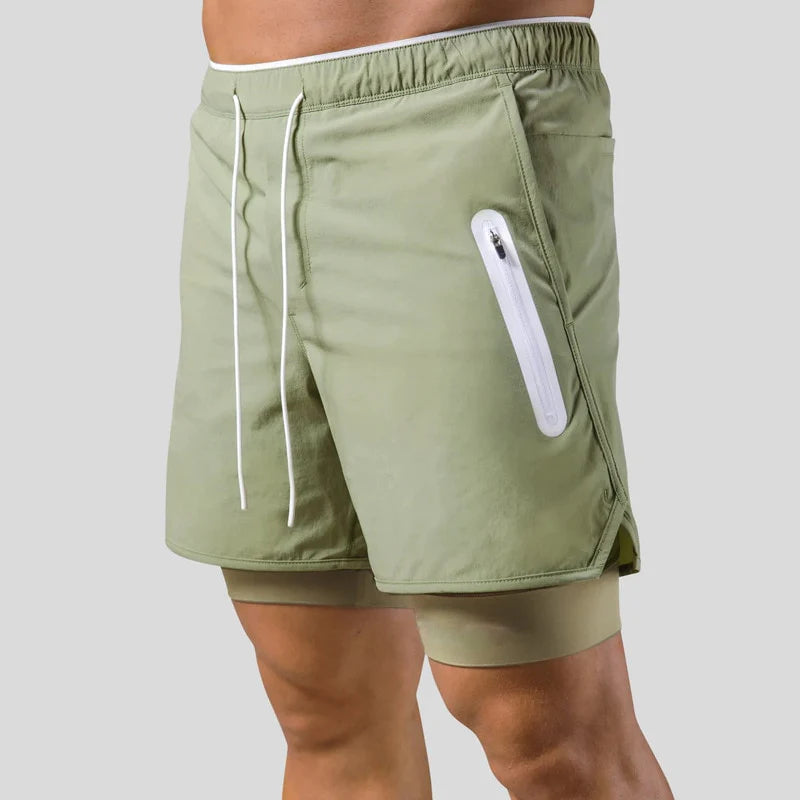 Charly | Men's 2-in-1 Running Shorts with Liner