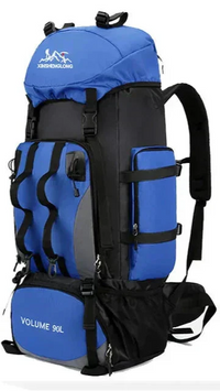 Sisica | Men's 90L Hiking Backpack with Multiple Compartments