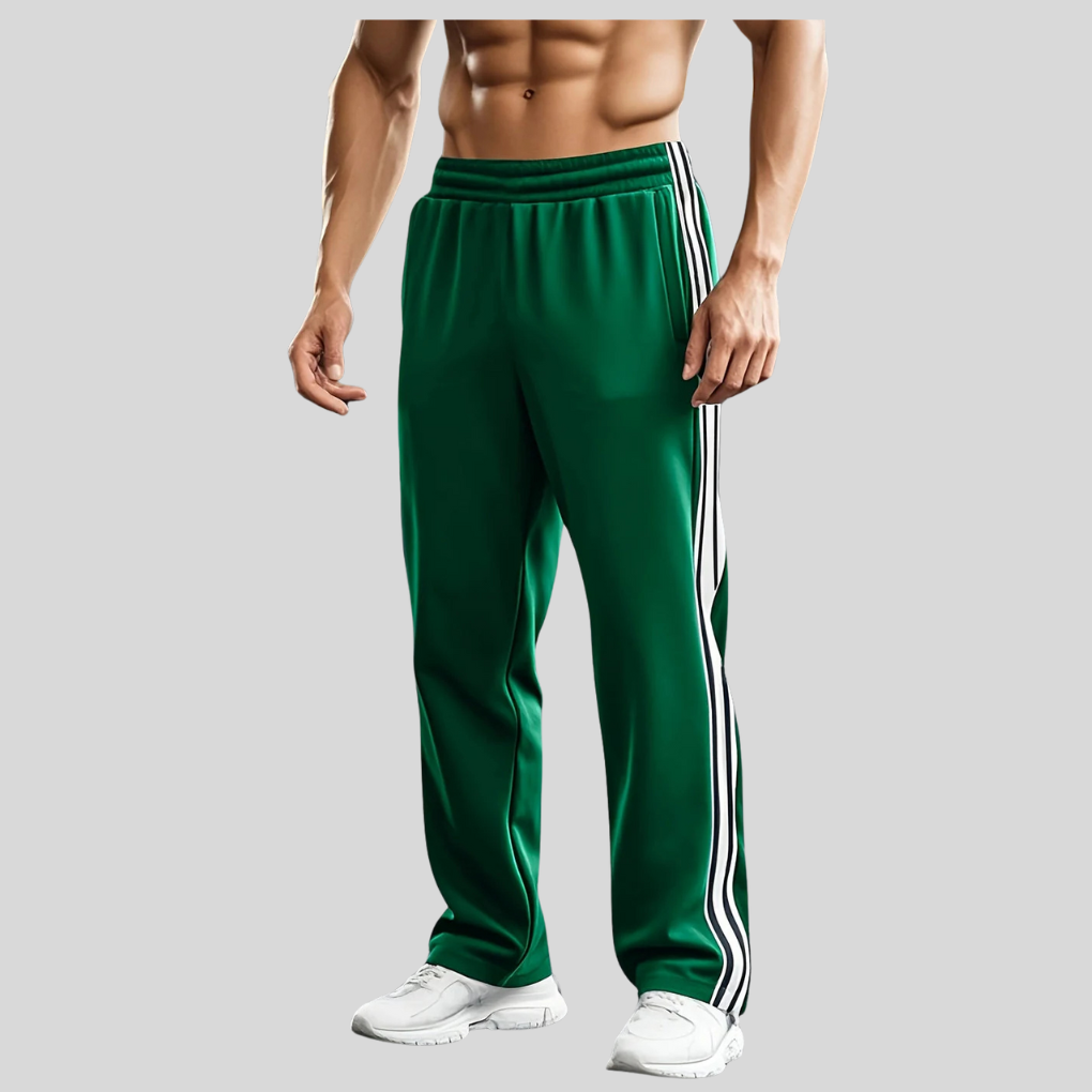 Charly | Men's Athletic Track Pants with Side Stripes