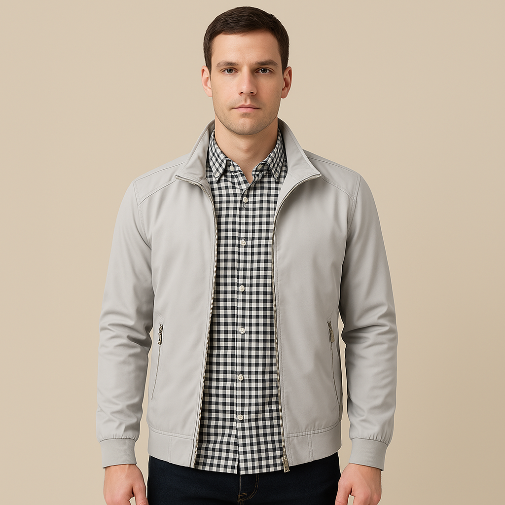 Charly | Men's Bomber Jacket with Zipper Pockets
