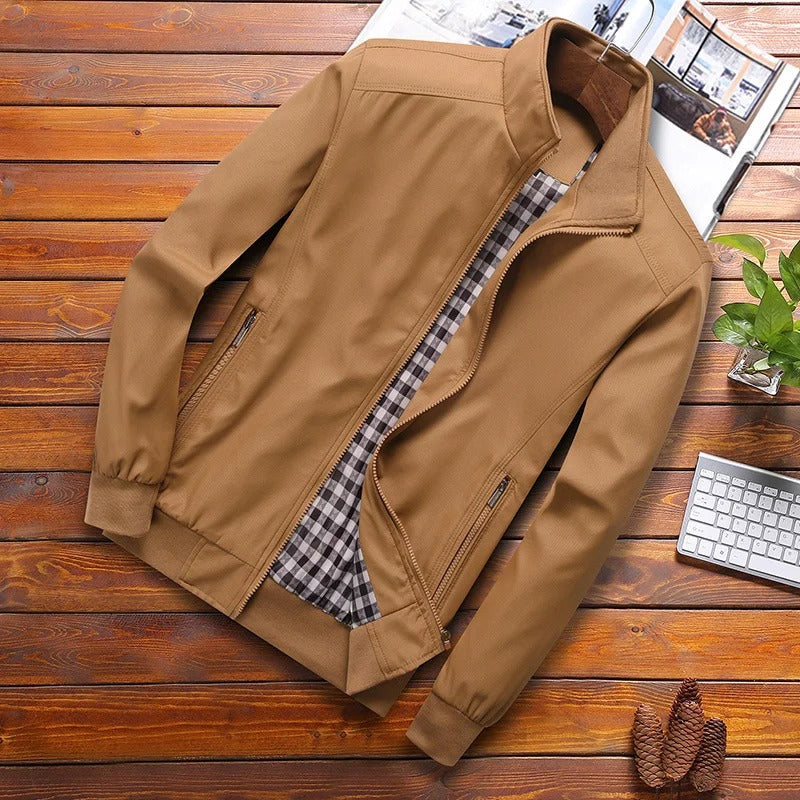Charly | Men's Bomber Jacket with Zipper Pockets