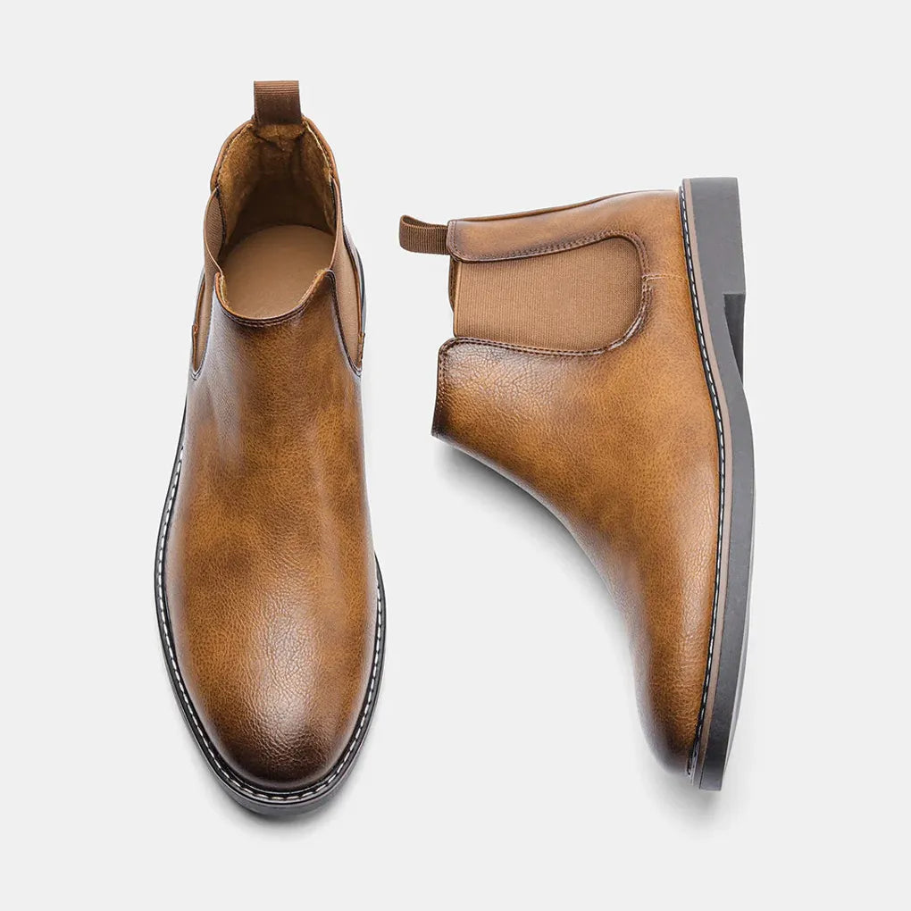 Charly | Men's Chelsea Boots with Elastic Side Panels