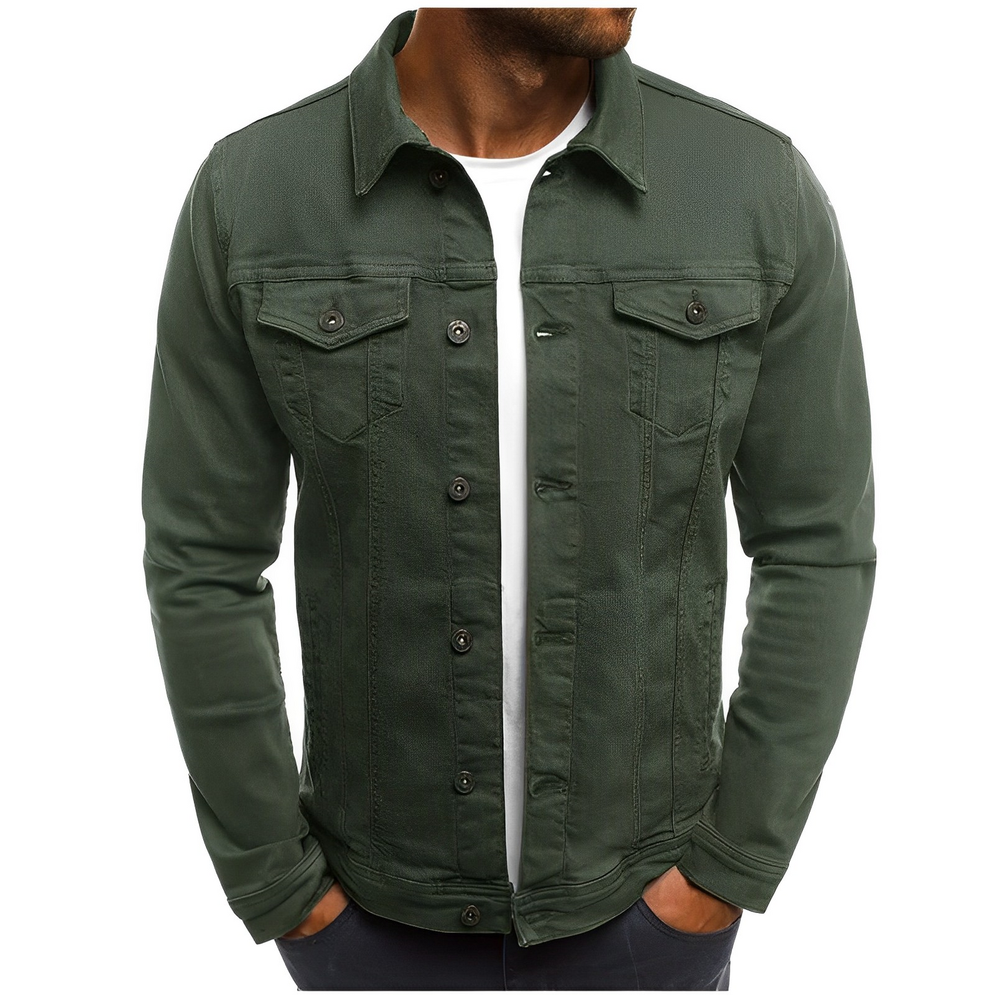 Charly | Men's Classic Denim Jacket – Lightweight Summer Style