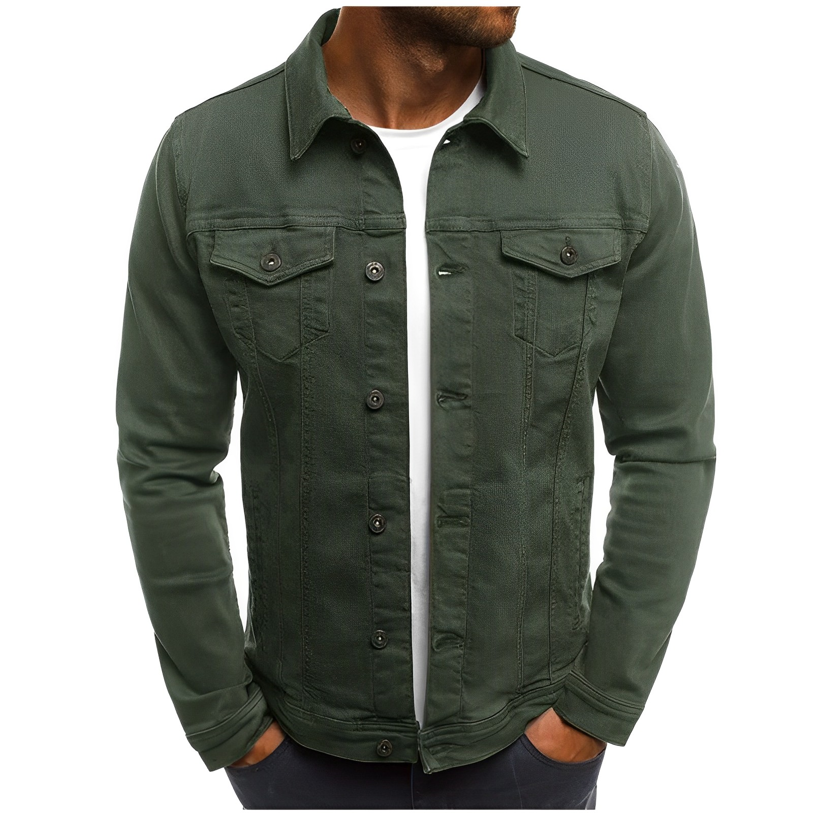 Charly | Men's Classic Denim Jacket – Lightweight Summer Style
