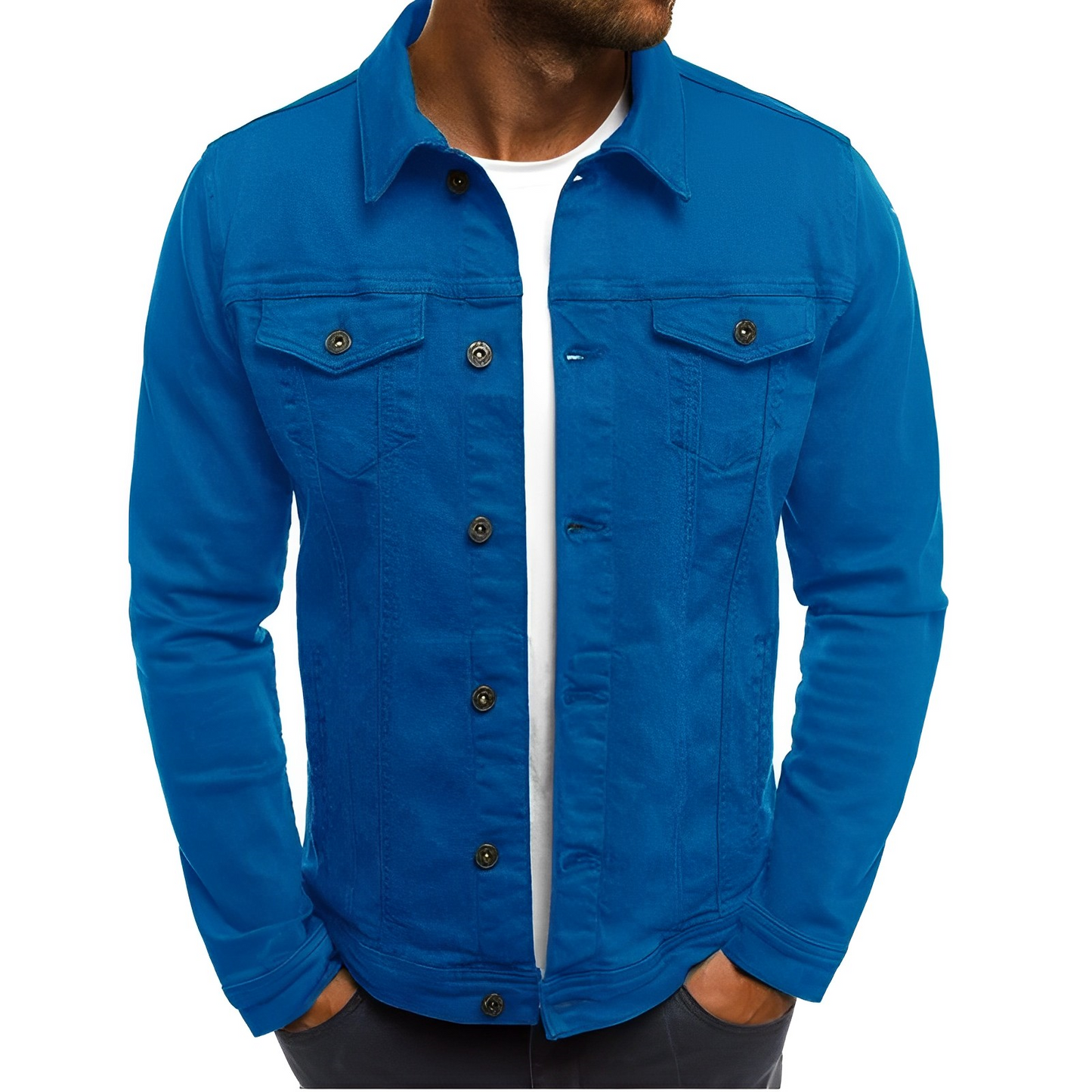 Charly | Men's Classic Denim Jacket – Lightweight Summer Style