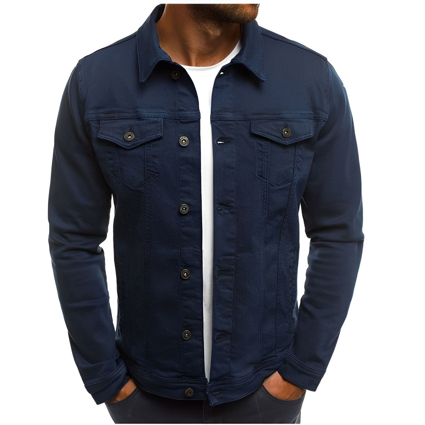 Charly | Men's Classic Denim Jacket – Lightweight Summer Style