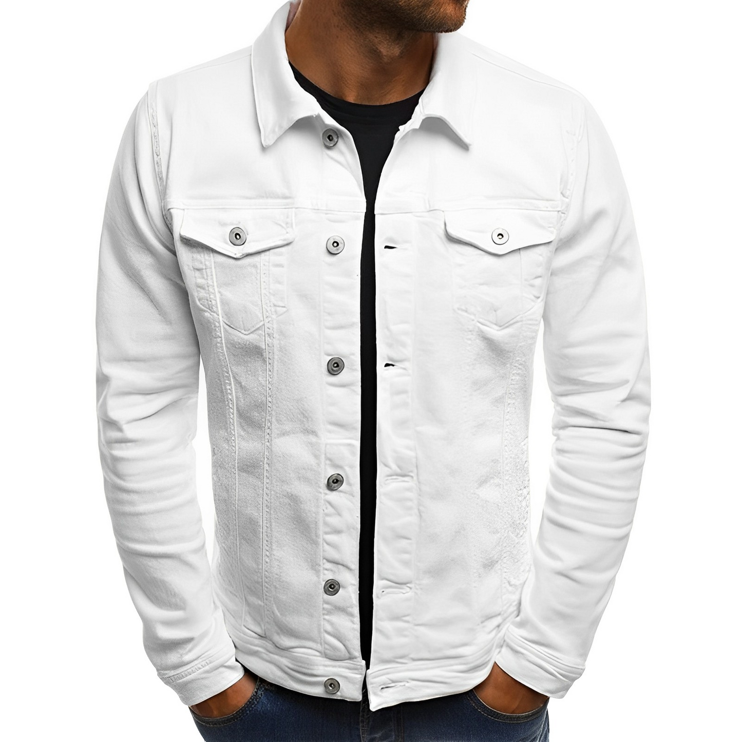 Charly | Men's Classic Denim Jacket – Lightweight Summer Style