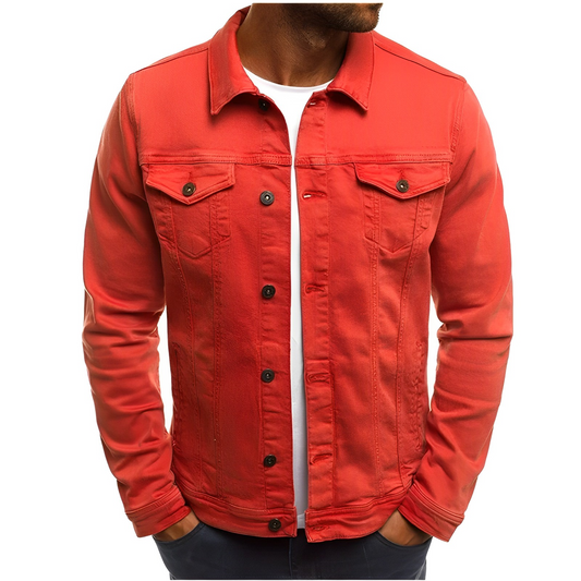 Charly | Men's Classic Denim Jacket – Lightweight Summer Style