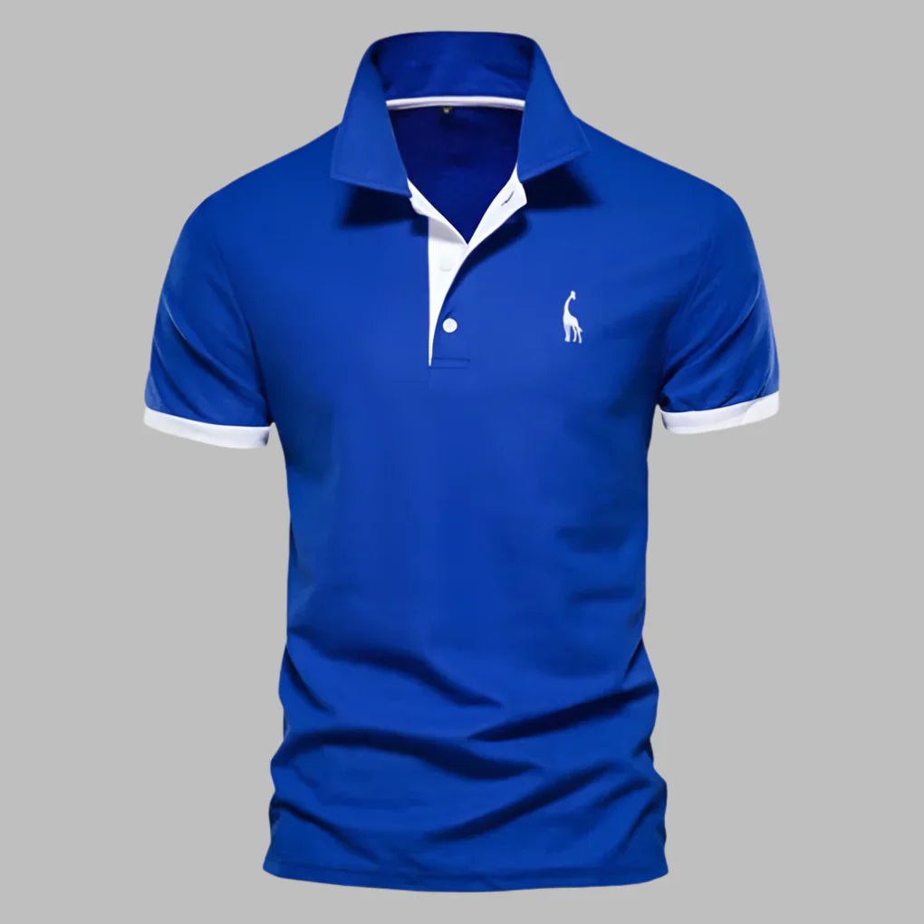 Charly | Men's Contrast Trim Polo Shirt