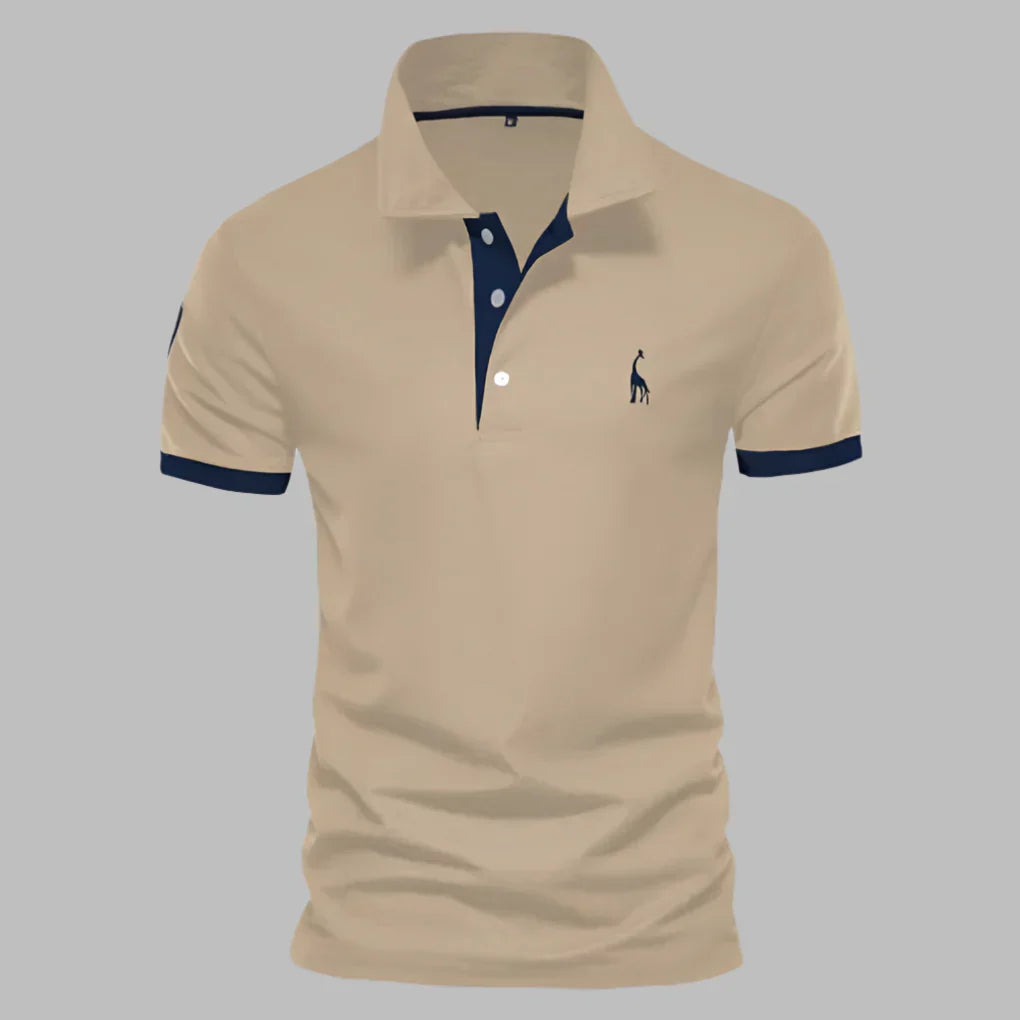 Charly | Men's Contrast Trim Polo Shirt