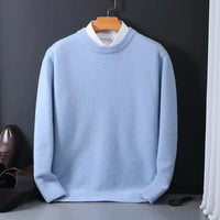 Men's Luxurious Cashmere Crew Neck Sweater
