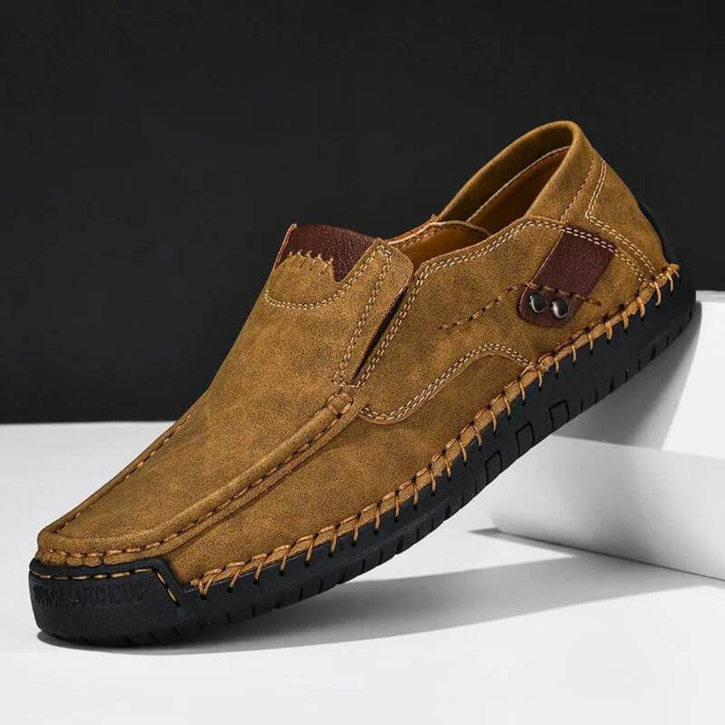 Charly | Men's Driving Moccasins with Hand Stitching