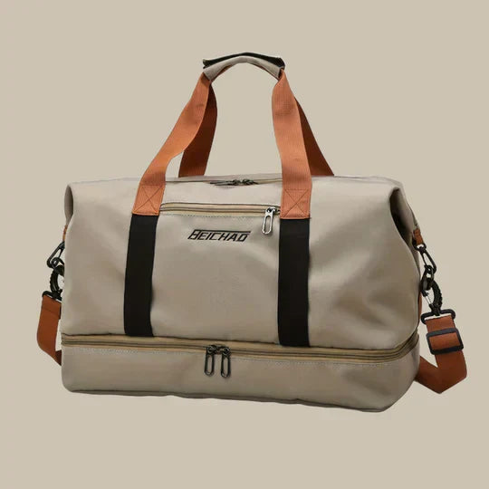 Charly | Men's Duffle Gym Bag with Shoe Compartment