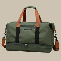 Sisica | Men's Duffle Gym Bag with Shoe Compartment