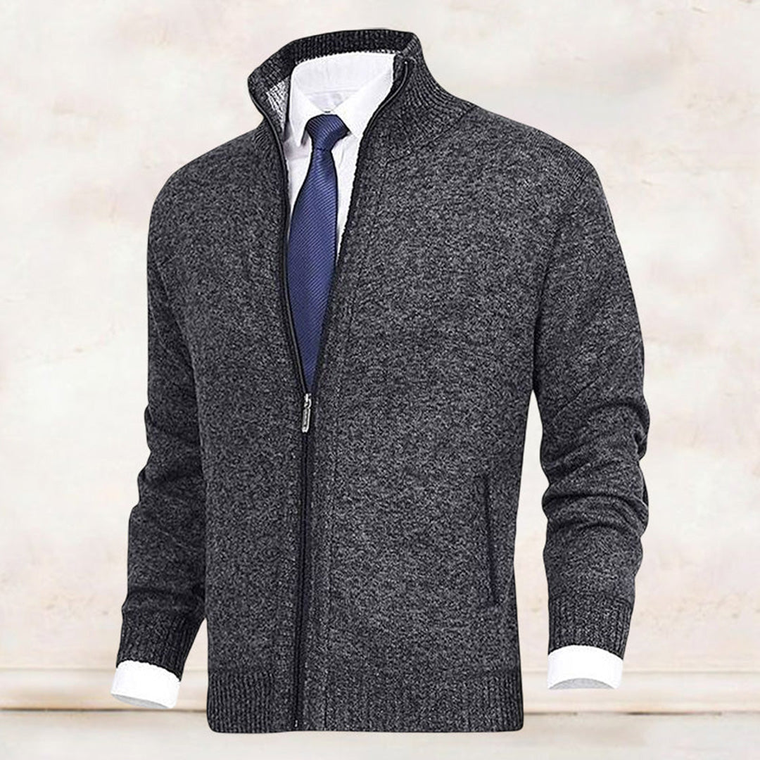 Charly | Men's Full-Zip Knit Cardigan Jacket