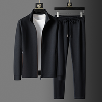 Sisica Men's Textured Knit Tracksuit Set