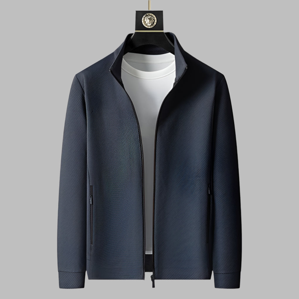 Charly | Men's Full Zip Tracksuit Set Textured Jacket and Joggers