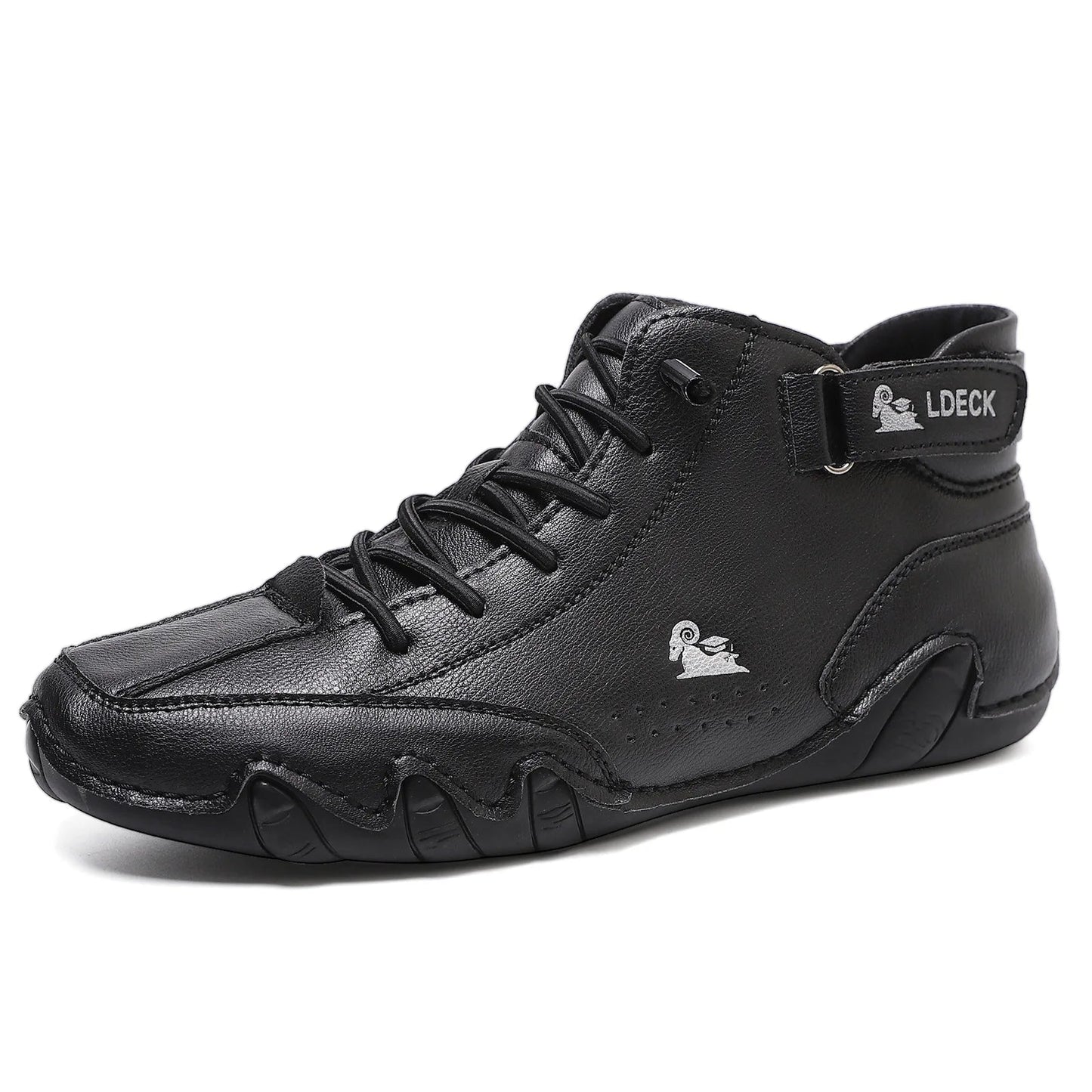 Charly | Men's High-Top Sneakers with Lace-Up Closure