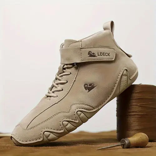 Charly | Men's High-Top Sneakers with Lace-Up Closure