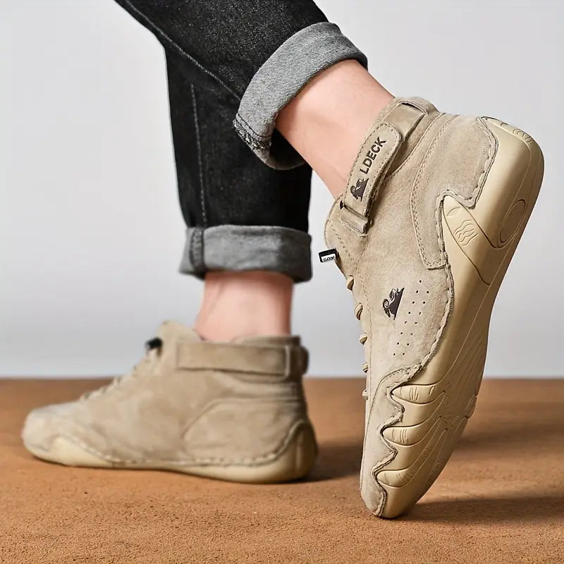 Charly | Men's High-Top Sneakers with Lace-Up Closure