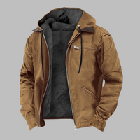 Insulated Hooded Casual Jacket
