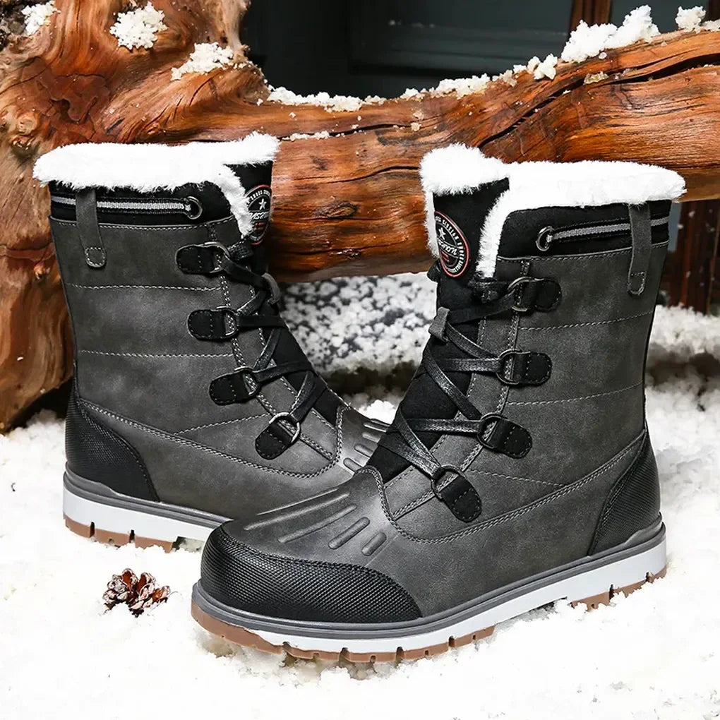 Charly | Men's Insulated Snow Boots with Fur Lining