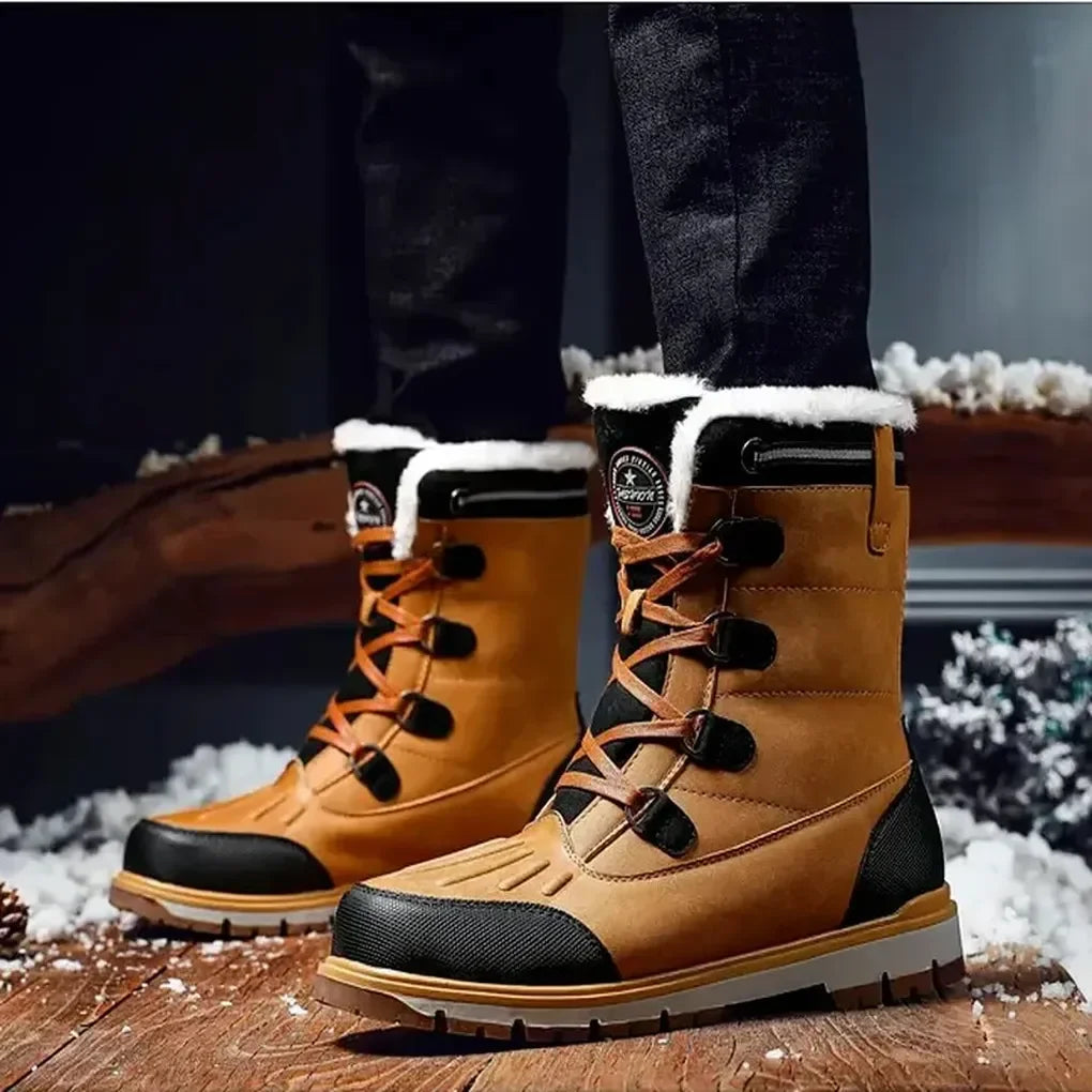 Charly | Men's Insulated Snow Boots with Fur Lining
